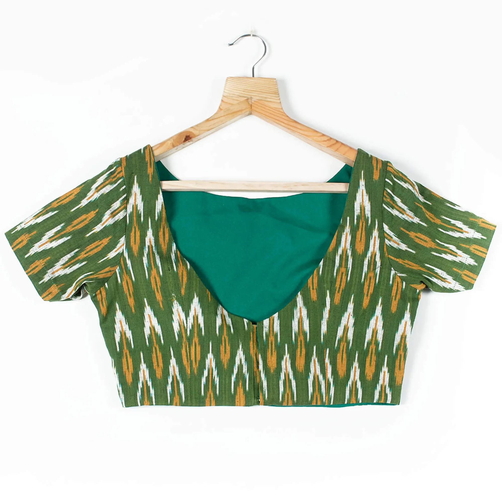 Ikat Cotton Blouse