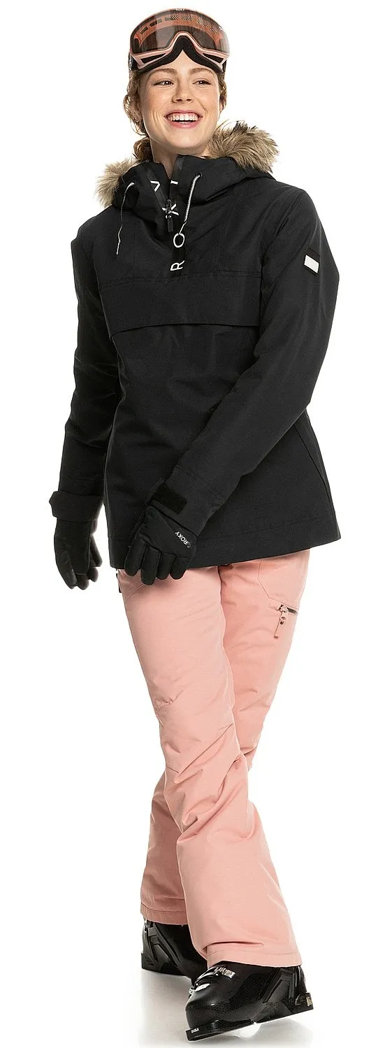 jacket Roxy Shelter - KVJ0/True Black - women´s