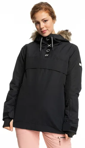 jacket Roxy Shelter - KVJ0/True Black - women´s