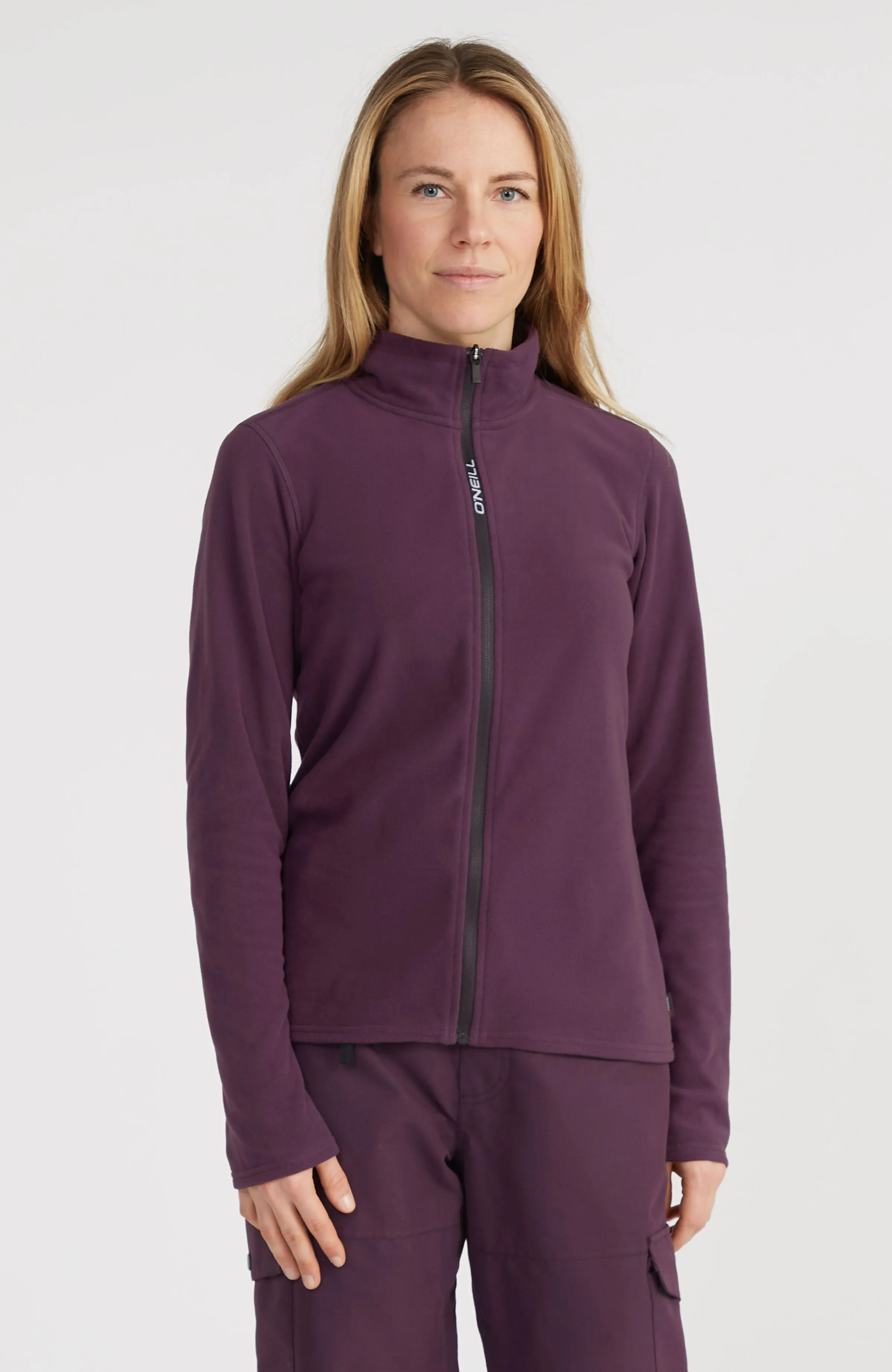 Jack's Polartec 100 Full-Zip Fleece | Aubergine