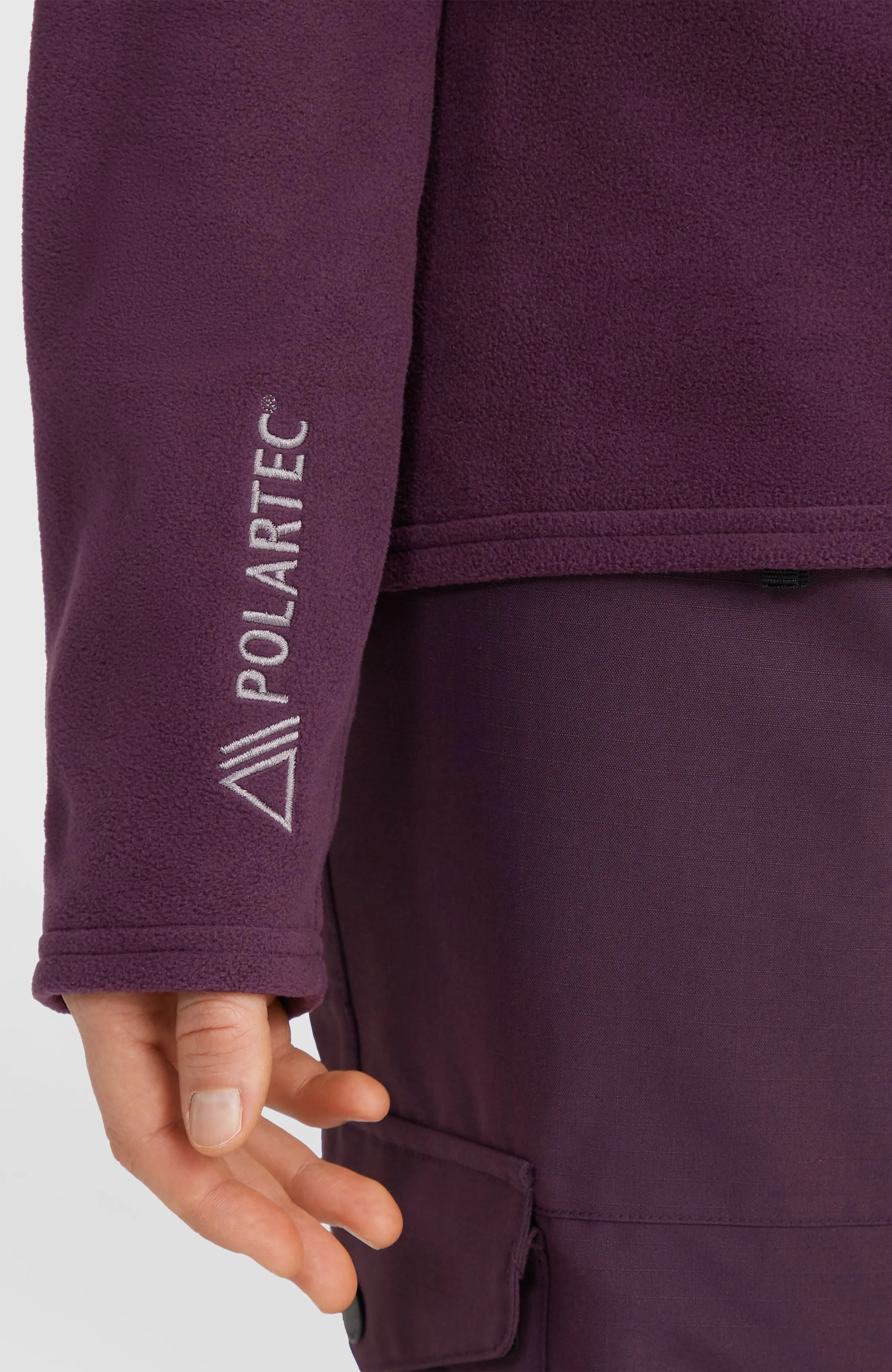 Jack's Polartec 100 Full-Zip Fleece | Aubergine