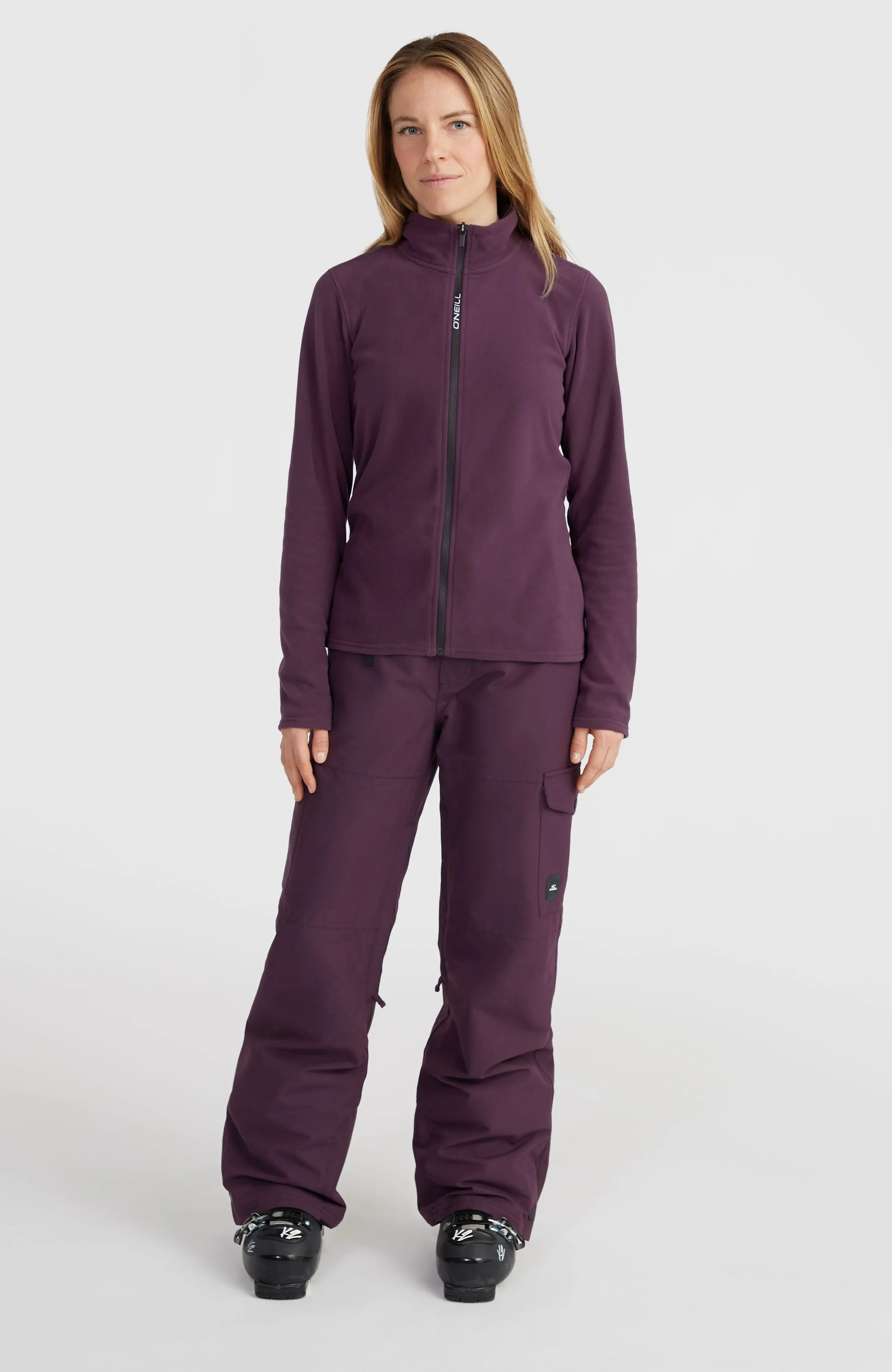 Jack's Polartec 100 Full-Zip Fleece | Aubergine