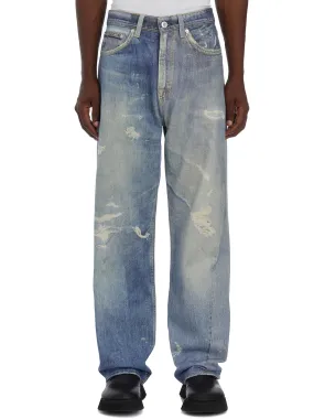 JEANS THIRD CUT DIGITAL PRINT