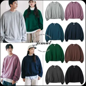 Jemut  |[JEMUT]★EDGE OVERFIT SWEATSHIRTS