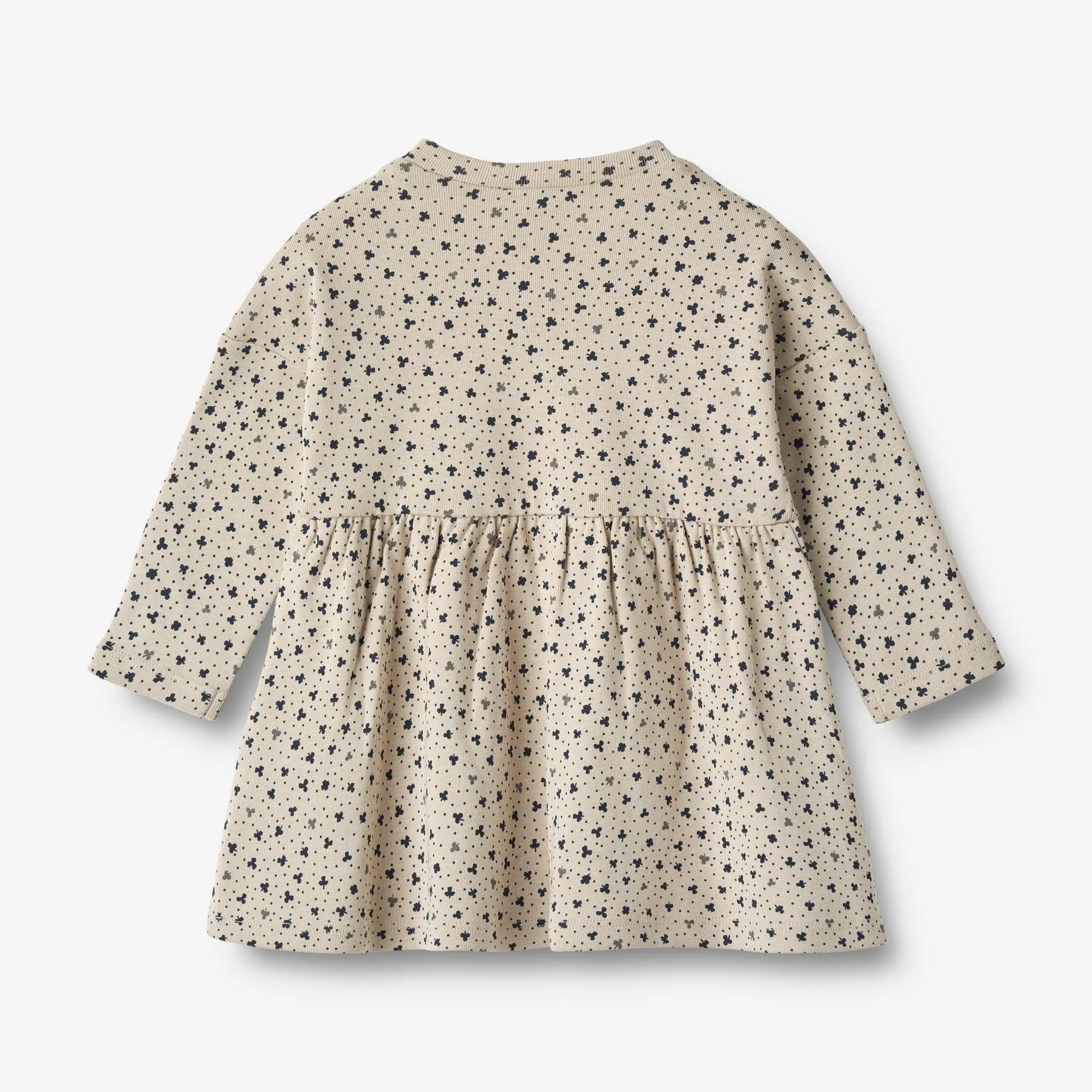 Jersey Dress Emmy | Baby - soft beige clover