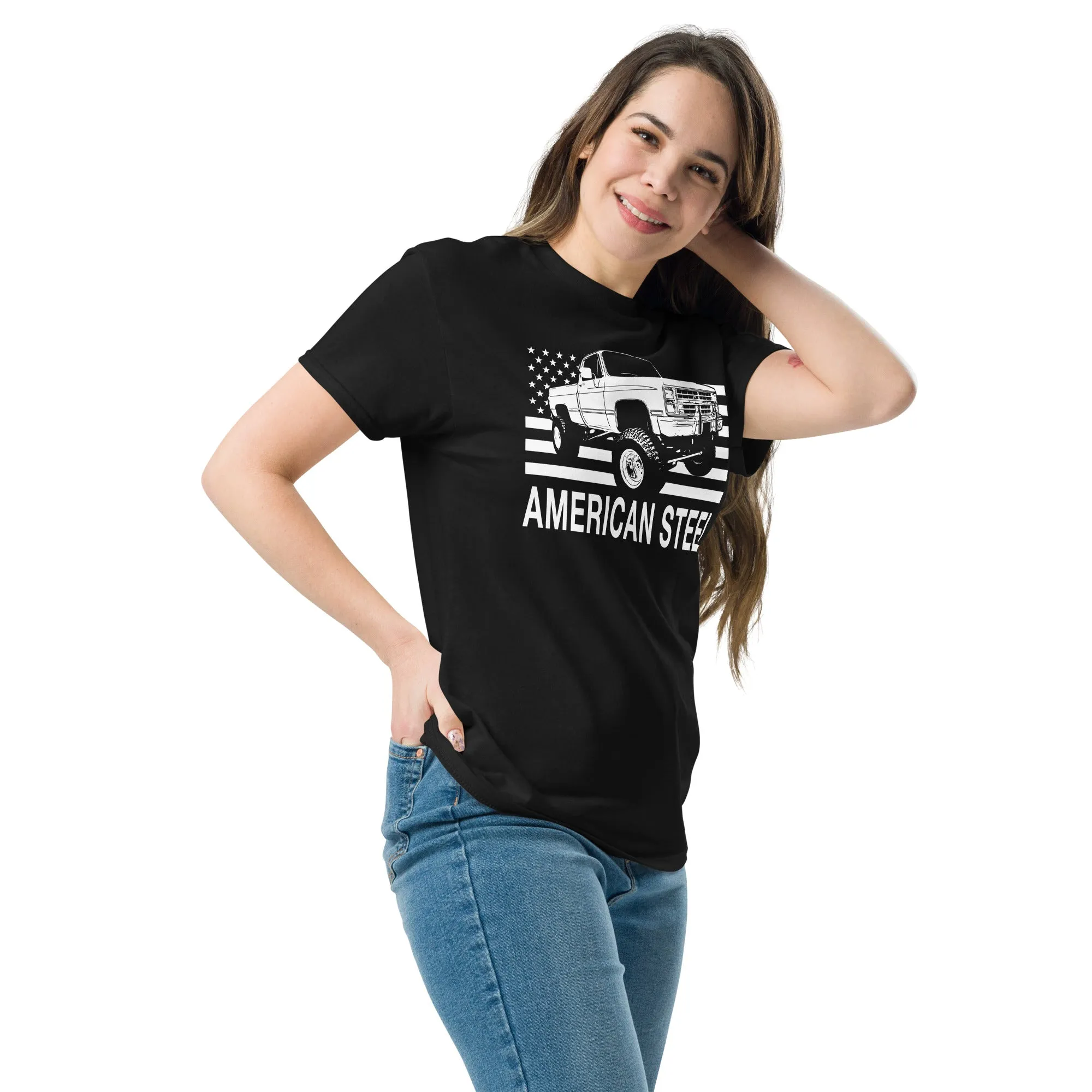 K10 Square Body Truck T-Shirt - American Steel