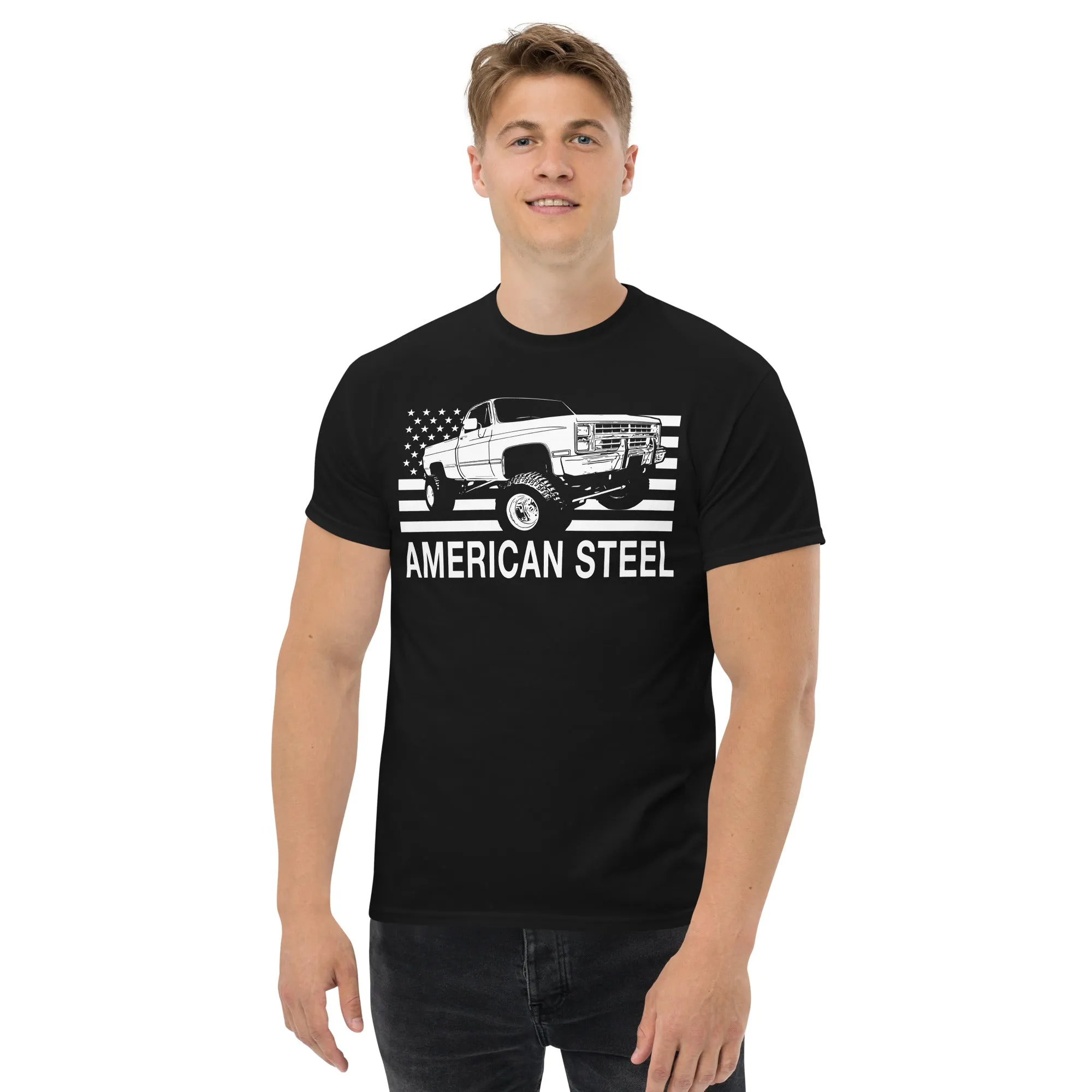 K10 Square Body Truck T-Shirt - American Steel