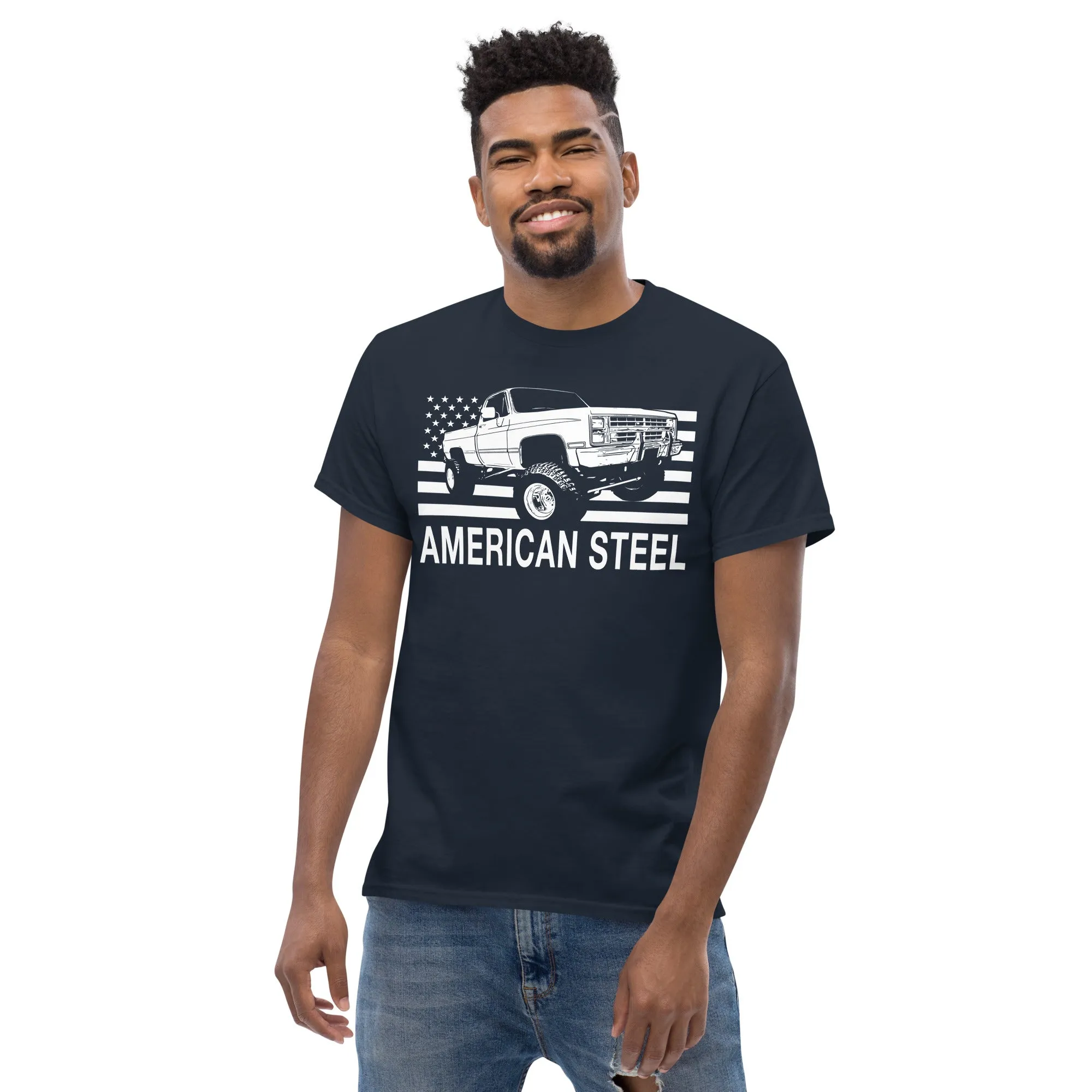 K10 Square Body Truck T-Shirt - American Steel