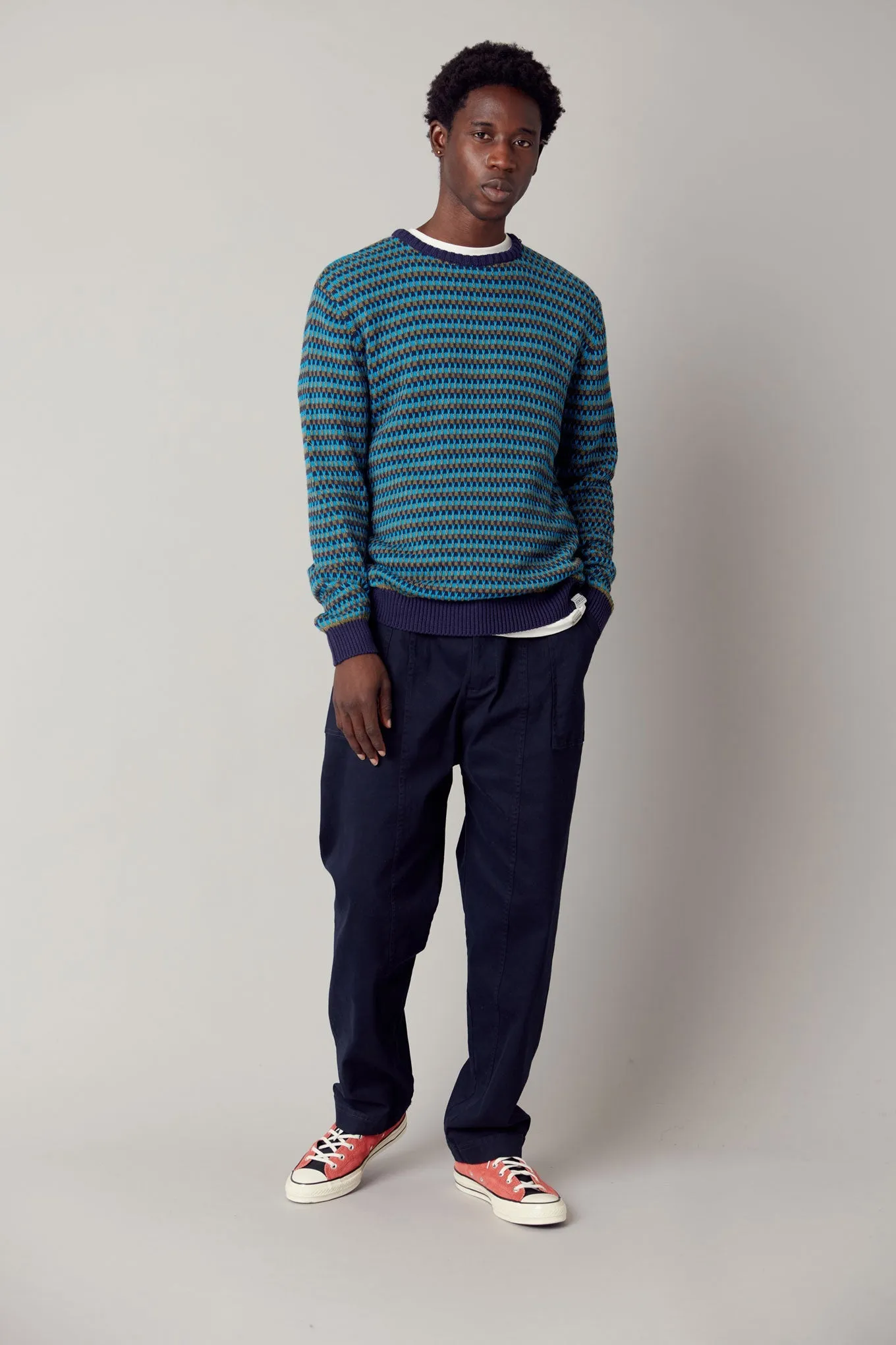 KAI - Organic Cotton Jumper French Blue