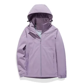 Kasy - Veste Coquille Imperméable Doublée en Fleece