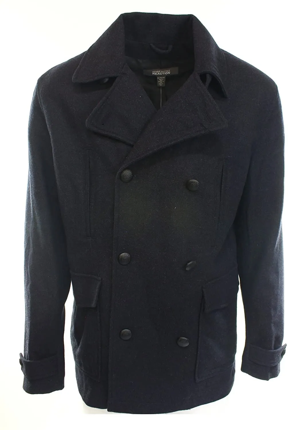 Kenneth Cole Reaction Navy Pea Coat