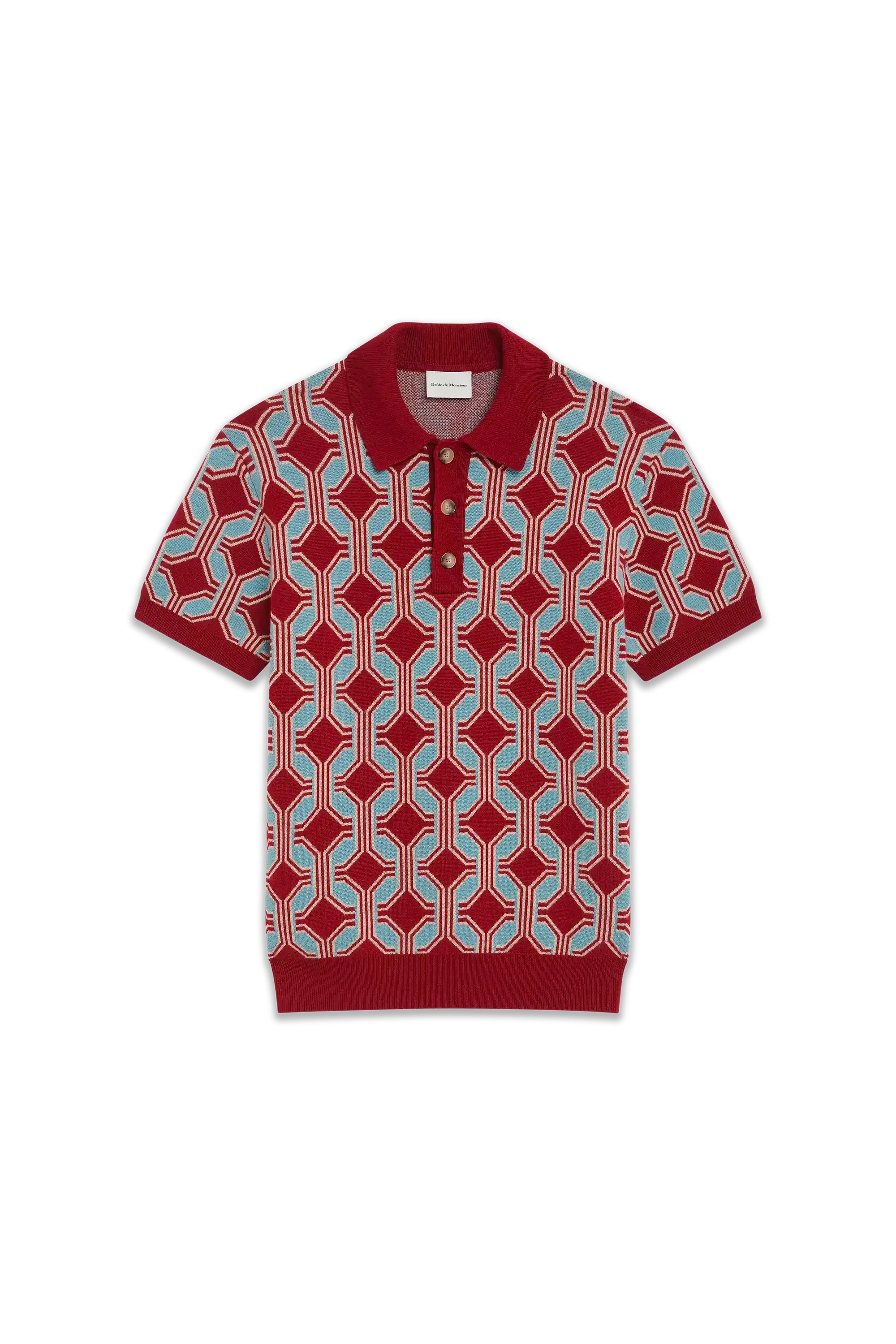 La Maille Polo Géométrique