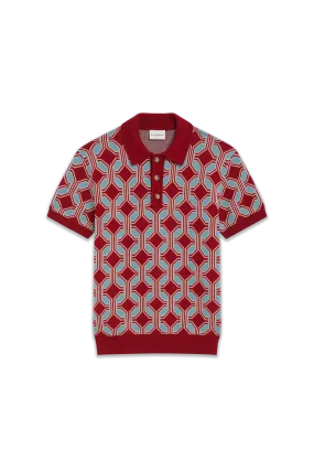 La Maille Polo Géométrique