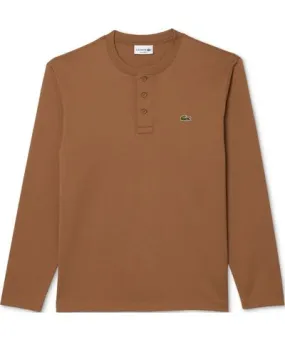 Lacoste Men's Long-Sleeve Henley T-Shirt