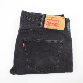 LEVIS 501 Jeans Black Charcoal | W40 L36