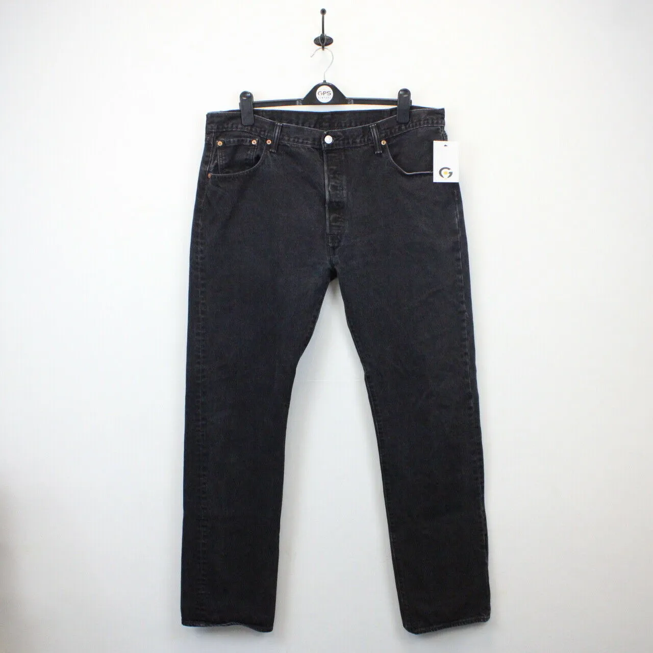 LEVIS 501 Jeans Black Charcoal | W40 L36