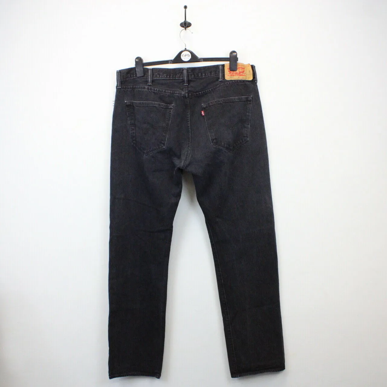 LEVIS 501 Jeans Black Charcoal | W40 L36