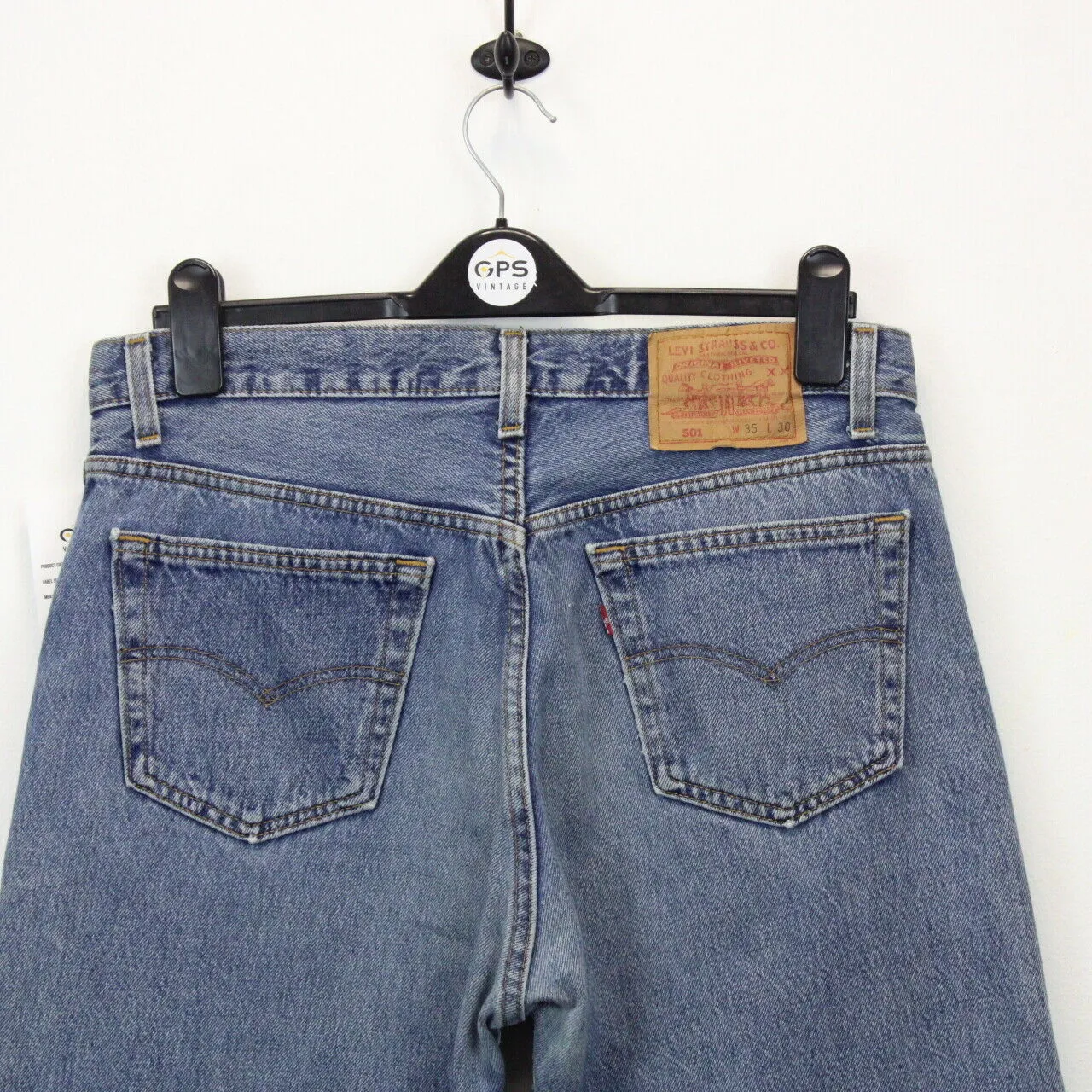 LEVIS 501 Jeans Mid Blue | W35 L30