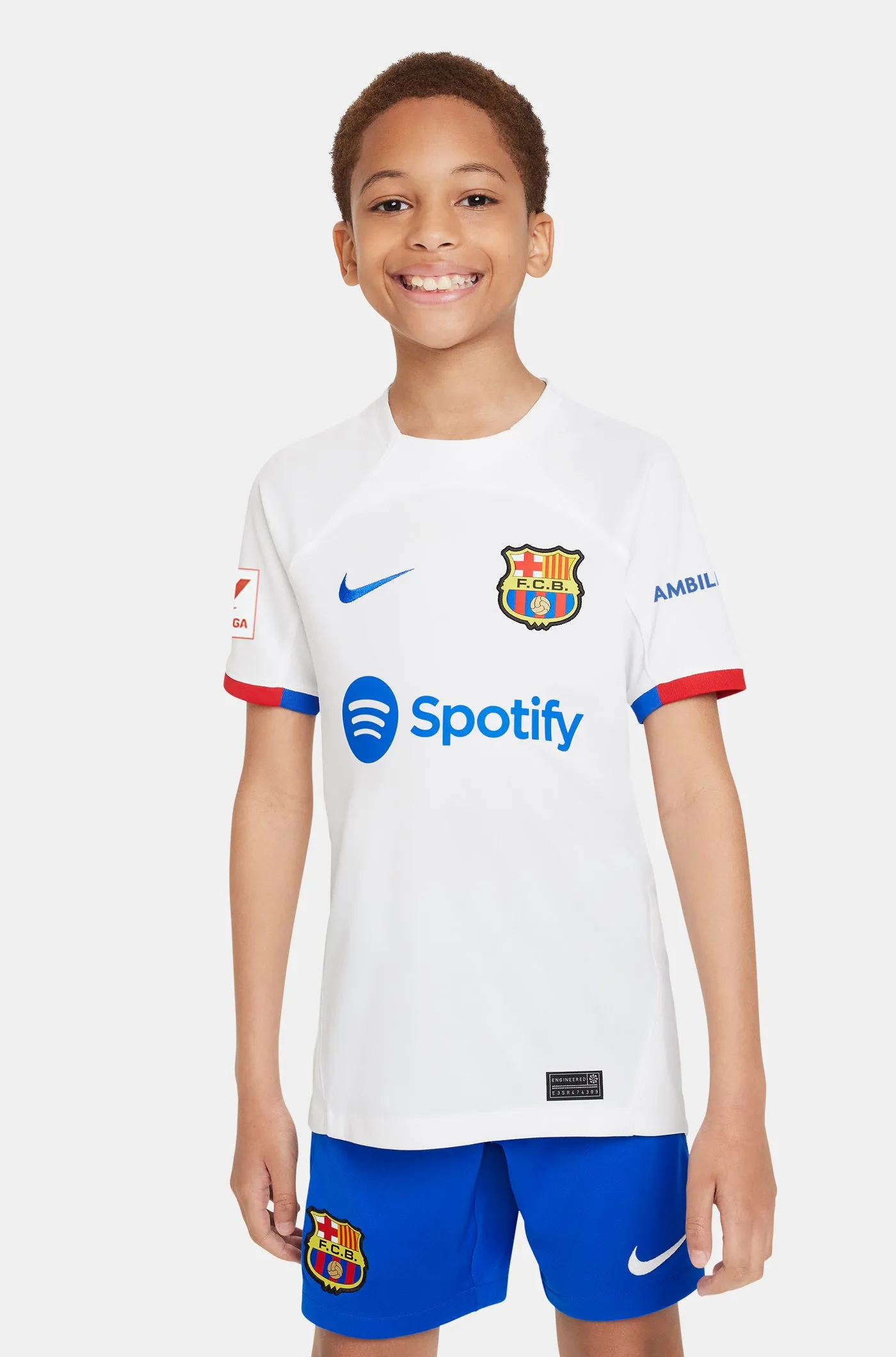 LFP  FC Barcelona away shirt 23/24 “ Junior  - FERMN