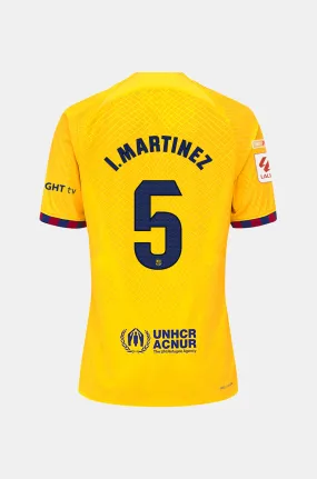 LFP  FC Barcelona fourth shirt 23/24 – Junior  - I. MARTNEZ