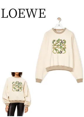 LOEWE  |Herbarium anagram sweatshirt in cotton