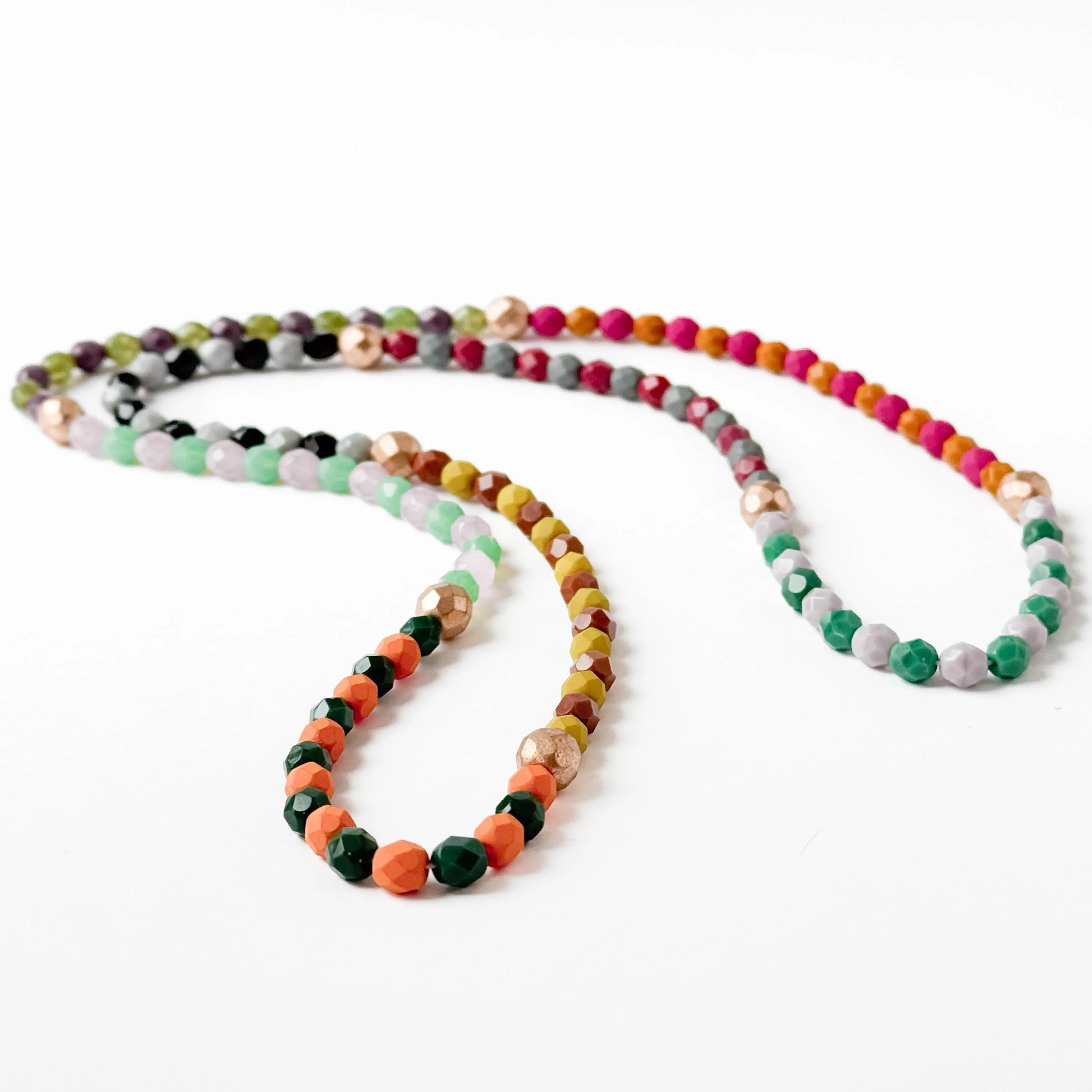 Long Bead Necklace - WS