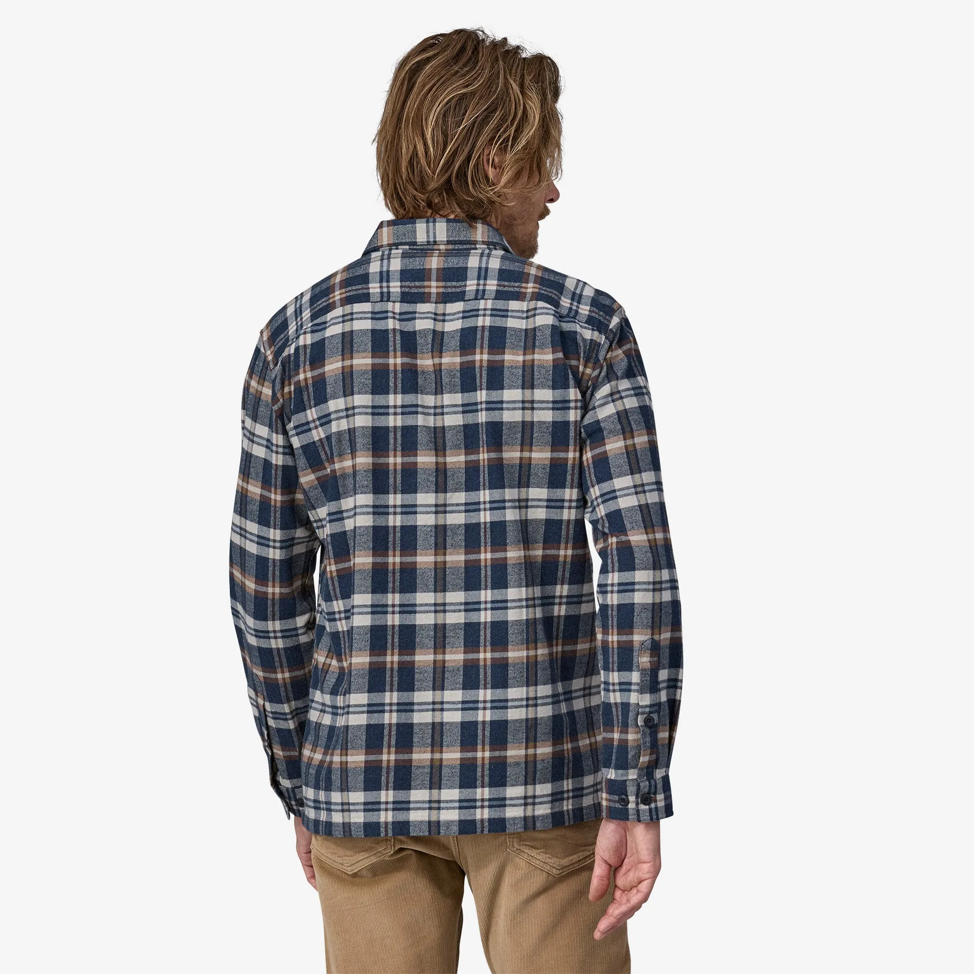 Long-Sleeved Organic Cotton Midweight Fjord Flannel Shirt (Men's)