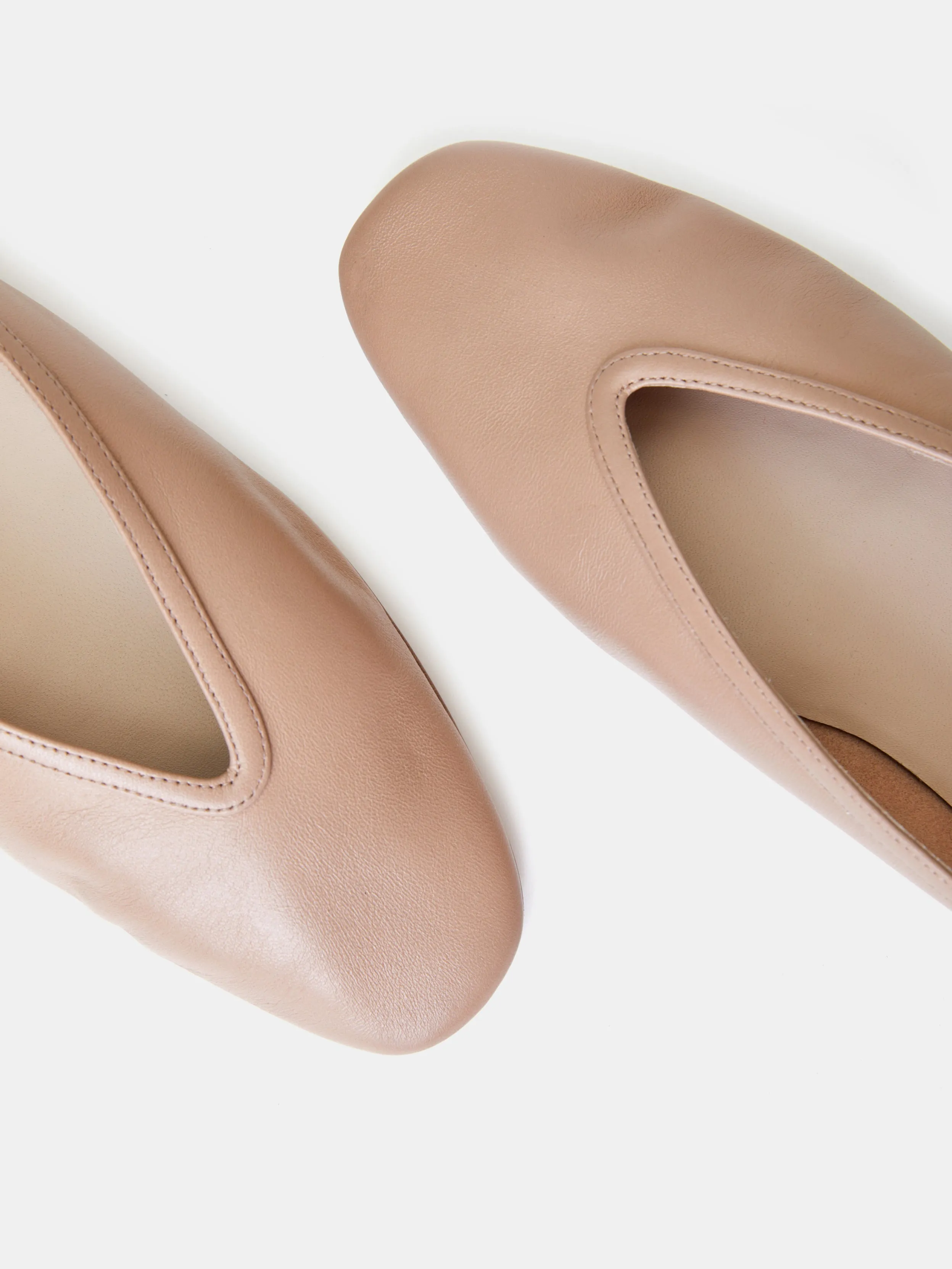 Luna Slipper / Fawn Leather