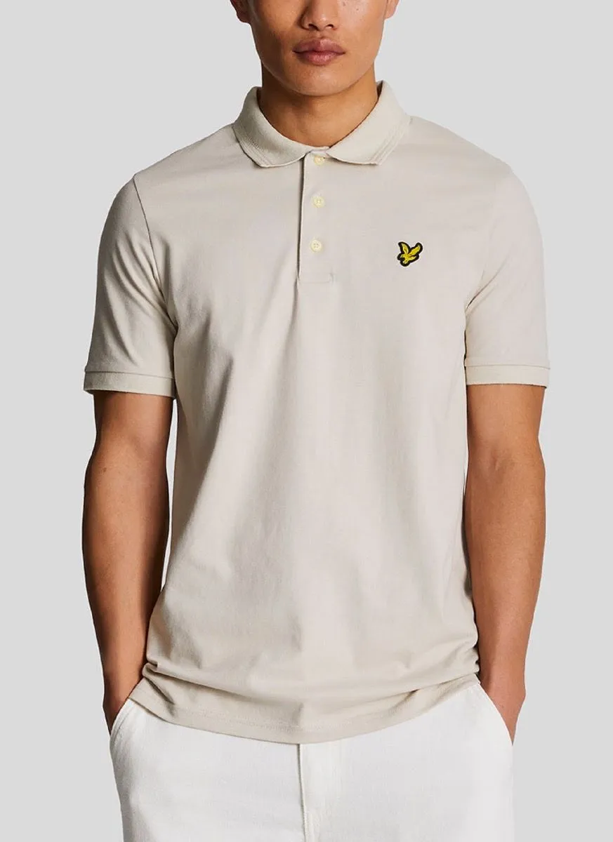 Lyle & Scott Rally Tipped Short Sleeve Polo Shirt Cove