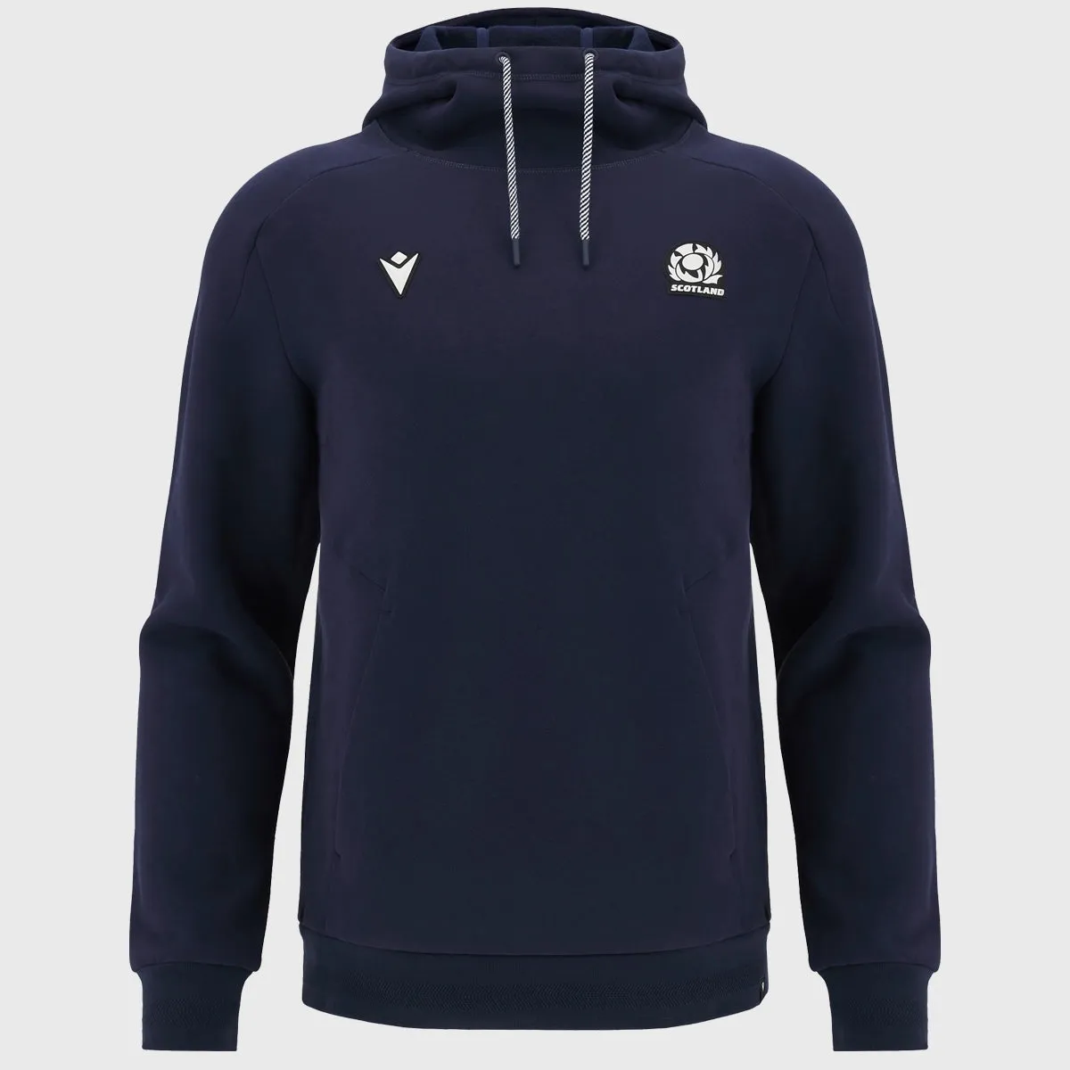 Macron Scotland Rugby Athleisure Hoody Navy