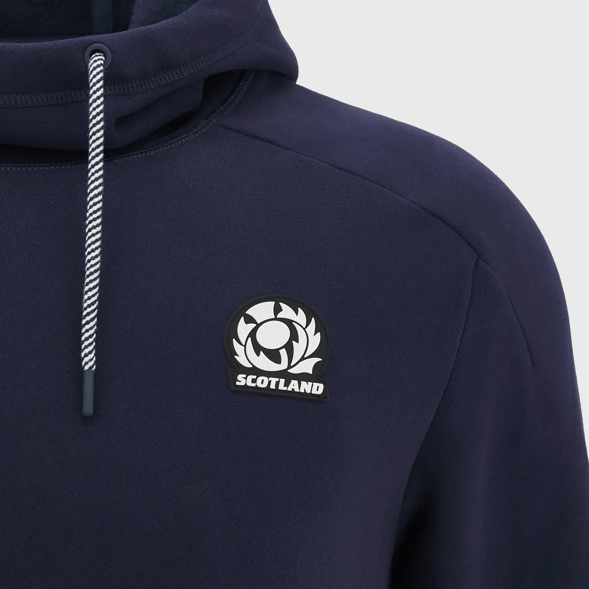 Macron Scotland Rugby Athleisure Hoody Navy