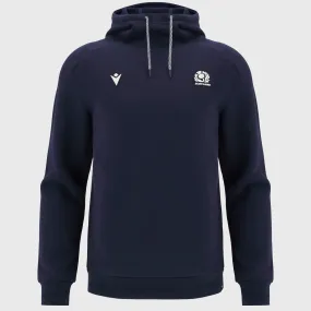 Macron Scotland Rugby Athleisure Hoody Navy