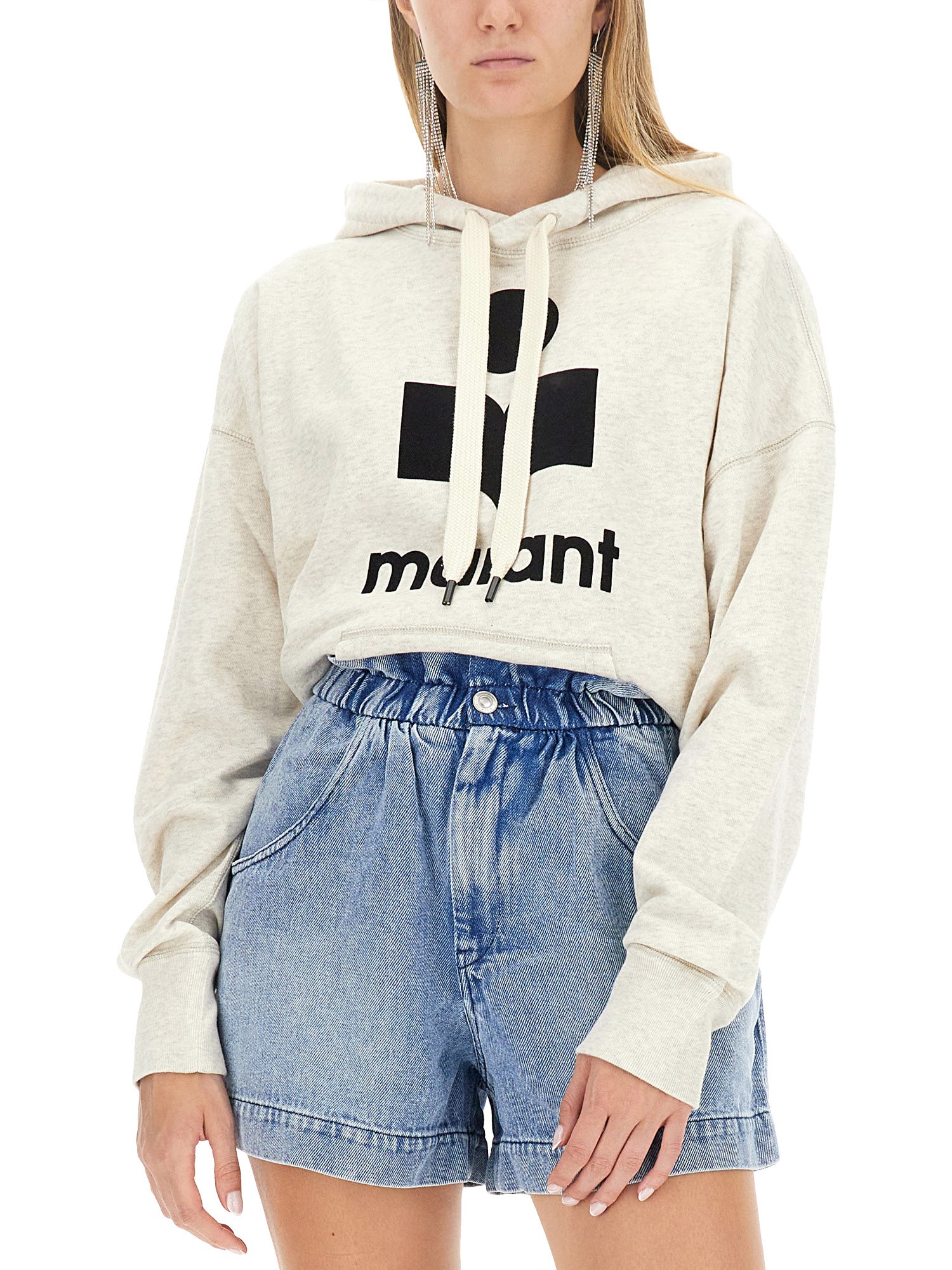 MARANT ÉTOILE    COTTON MANSEL SWEATSHIRT