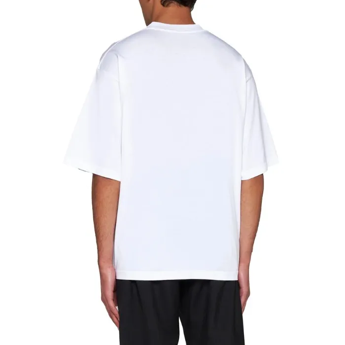 MARNI  |Street Style Plain Cotton Short Sleeves Logo Designers