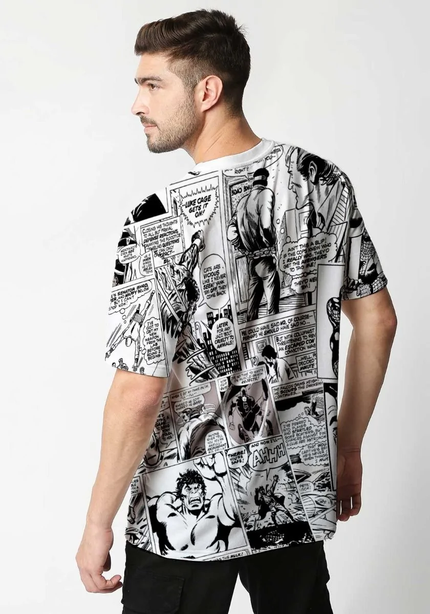 Marvel Comics Oversized T-Shirt