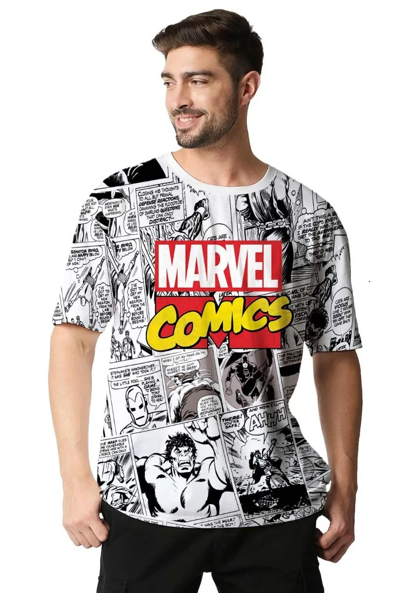 Marvel Comics Oversized T-Shirt