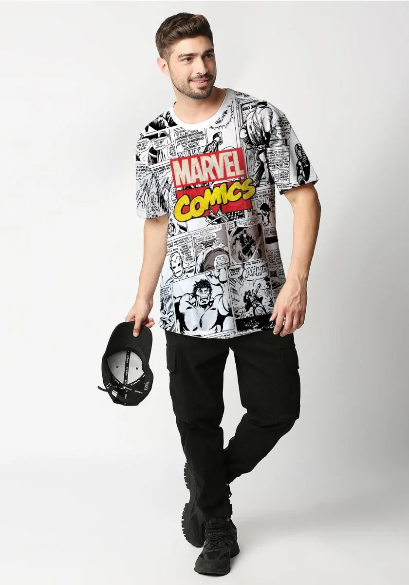 Marvel Comics Oversized T-Shirt