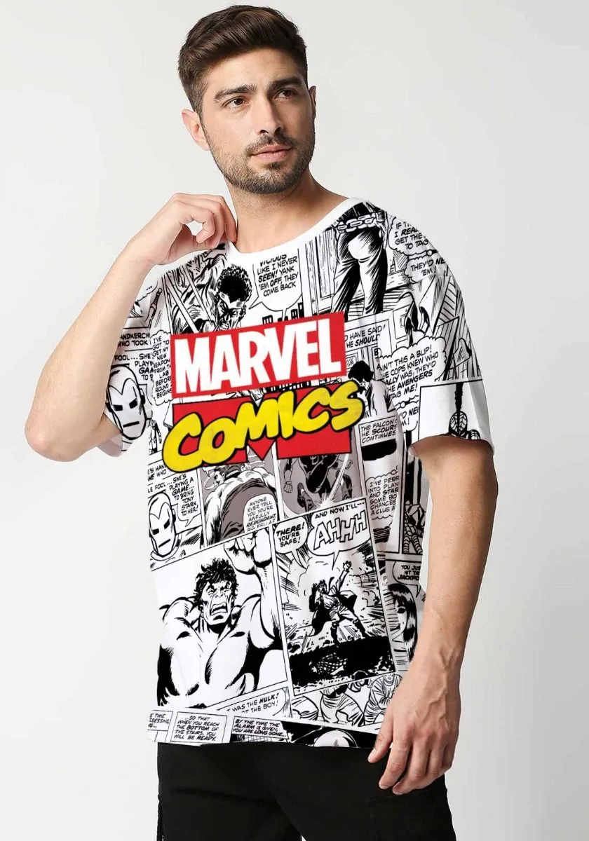 Marvel Comics Oversized T-Shirt