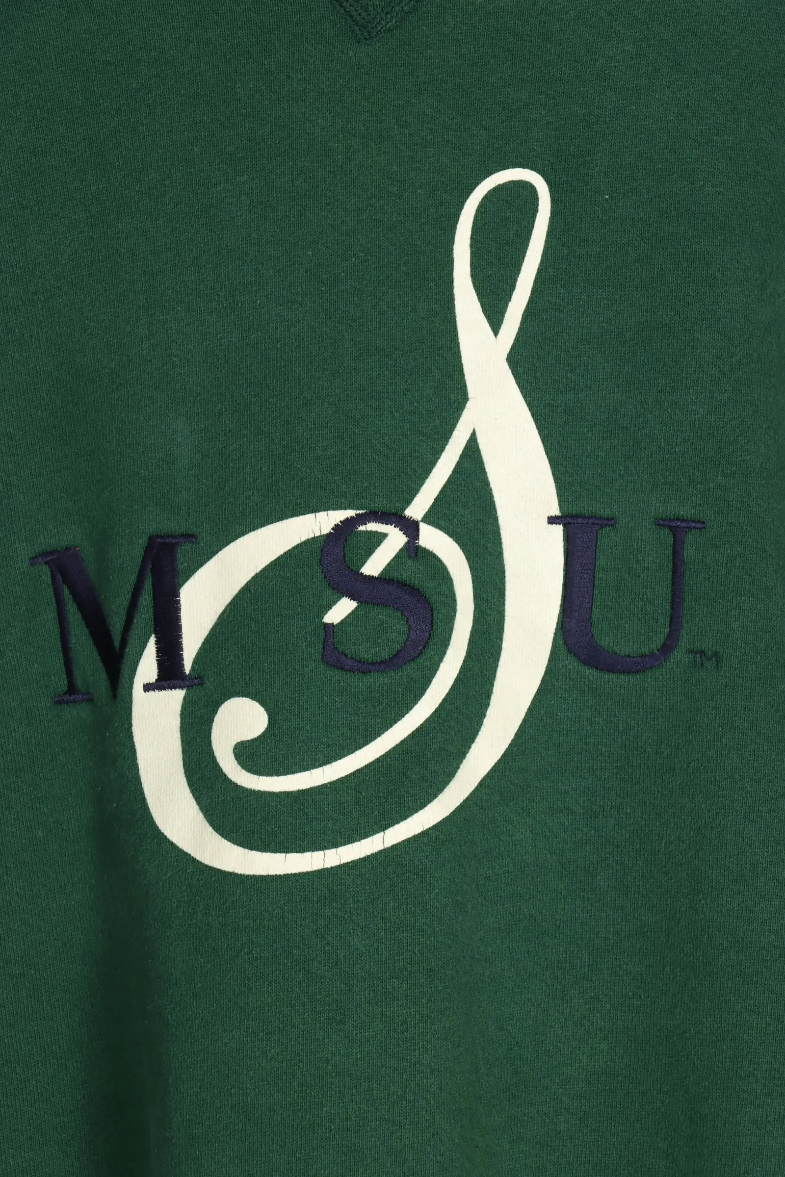 Michigan State University Music Heavyweight Sweatshirt USA Made (XXL)