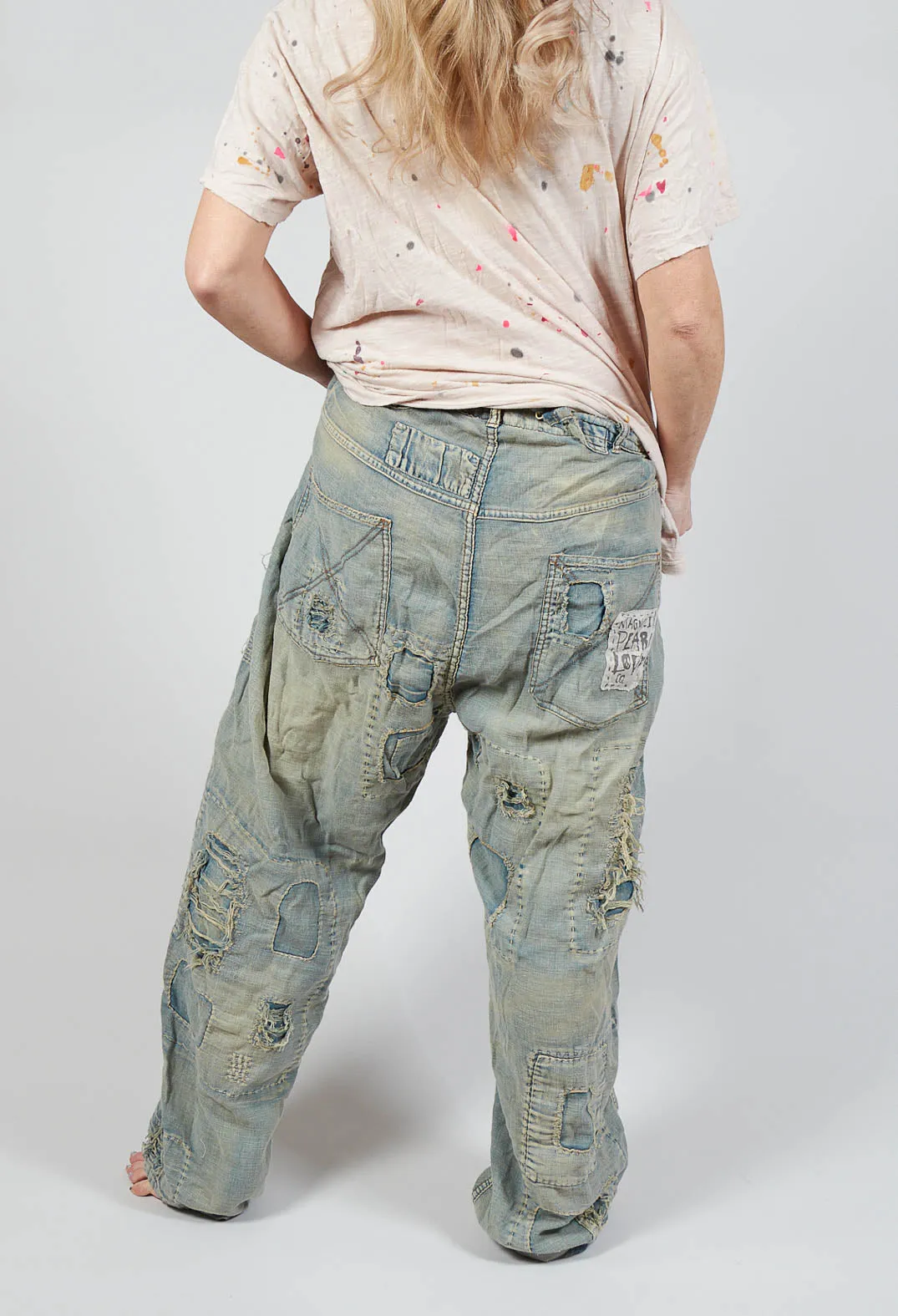 Miner Denims in Washed Indigo