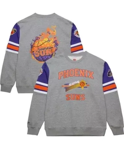 Mitchell & Ness Men's NBA Phoenix Suns Hardwood Classics All Over 4.0 Pullover Sweatshirt