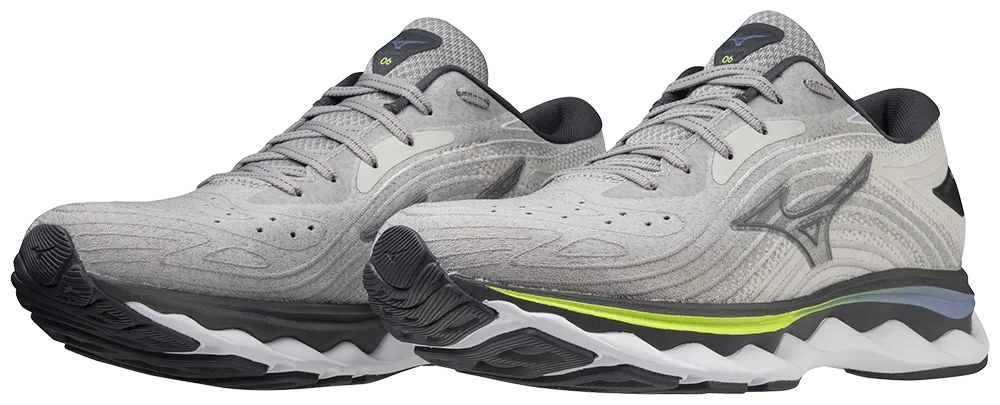 Mizuno Wave Sky 6 (D Width) - Ultimate Gray (Womens)