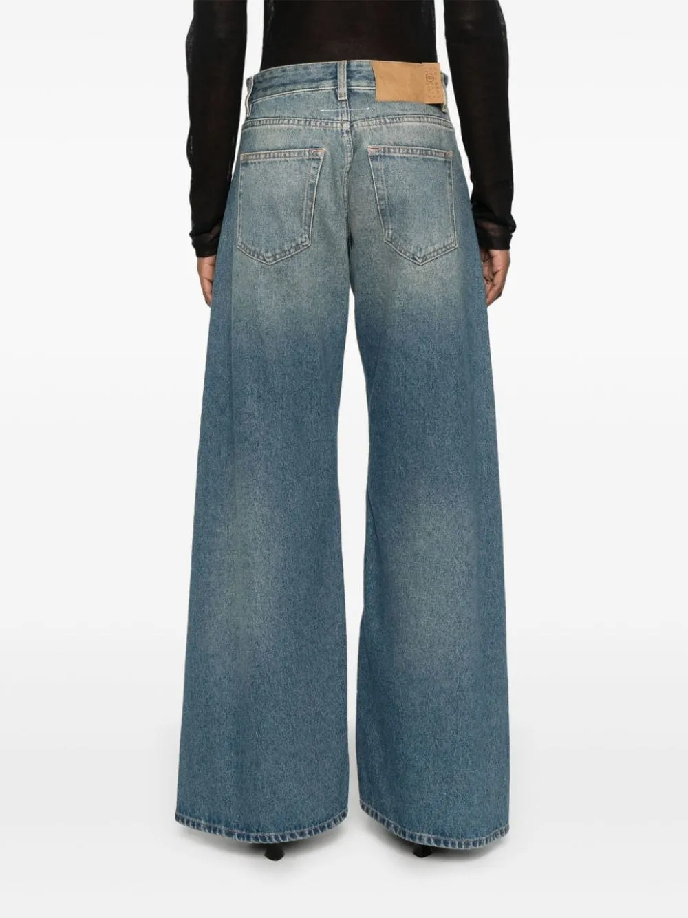 Mm6 Maison Margiela Jeans Blue