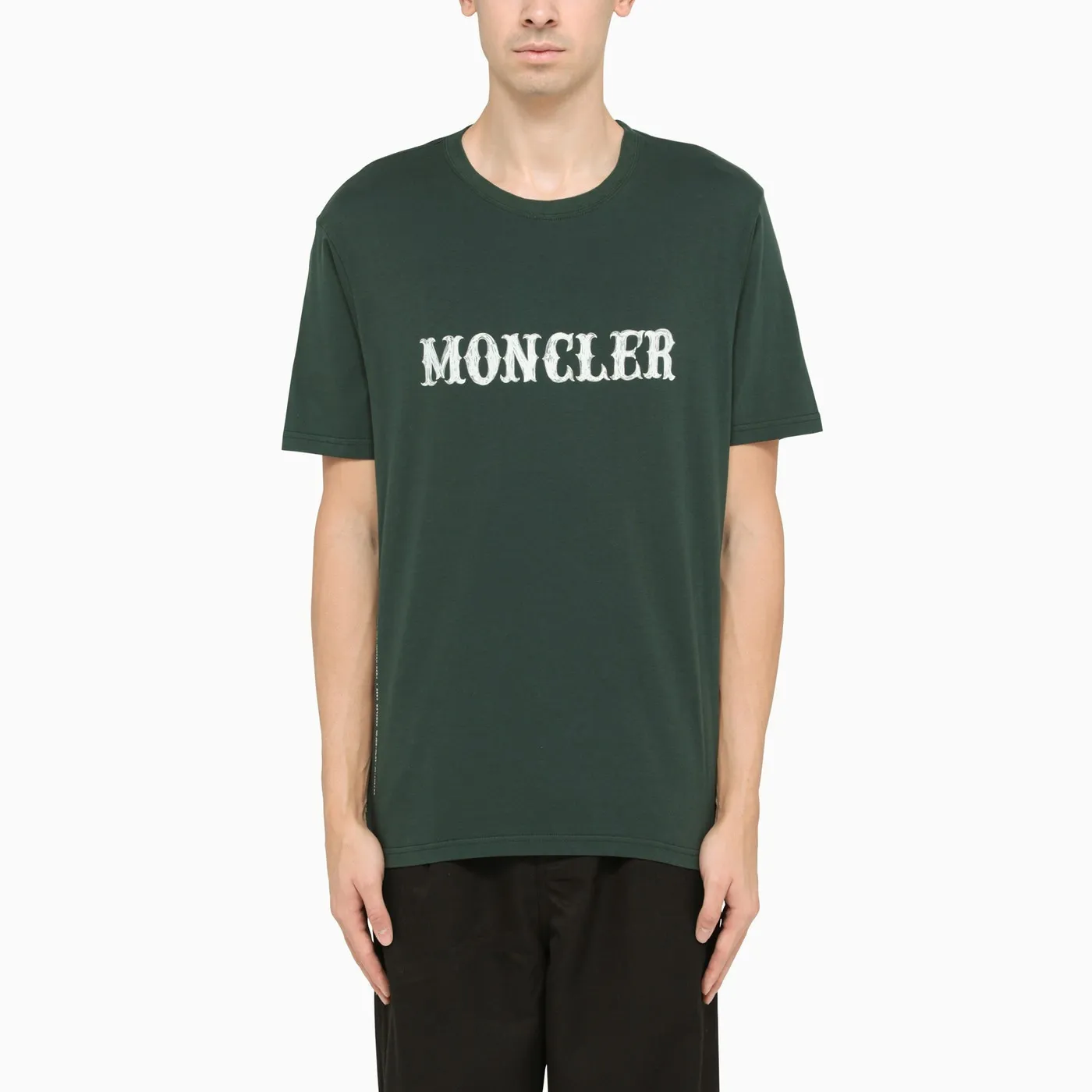 MONCLER  |Collaboration Plain Cotton Short Sleeves Logo