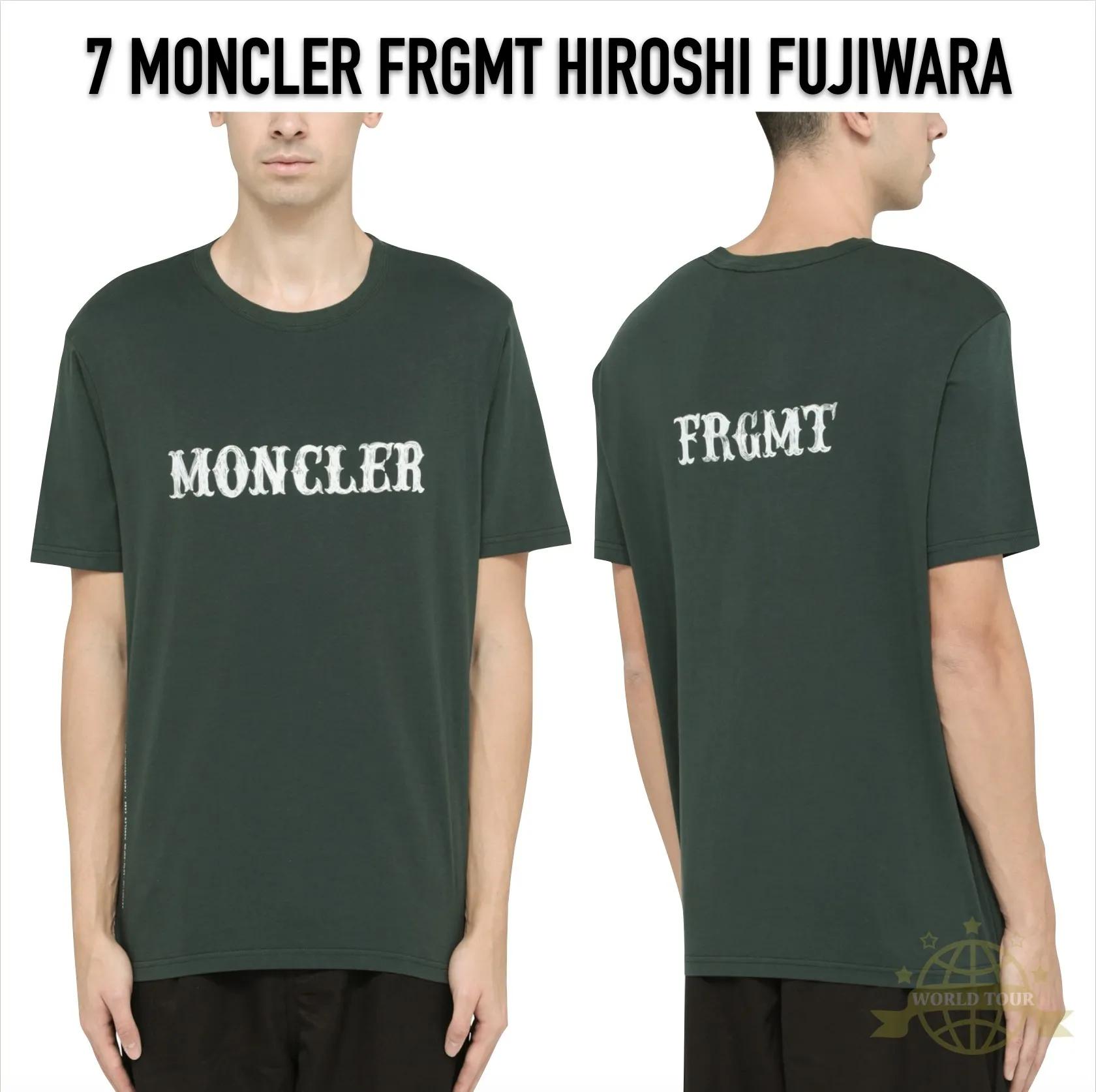 MONCLER  |Collaboration Plain Cotton Short Sleeves Logo