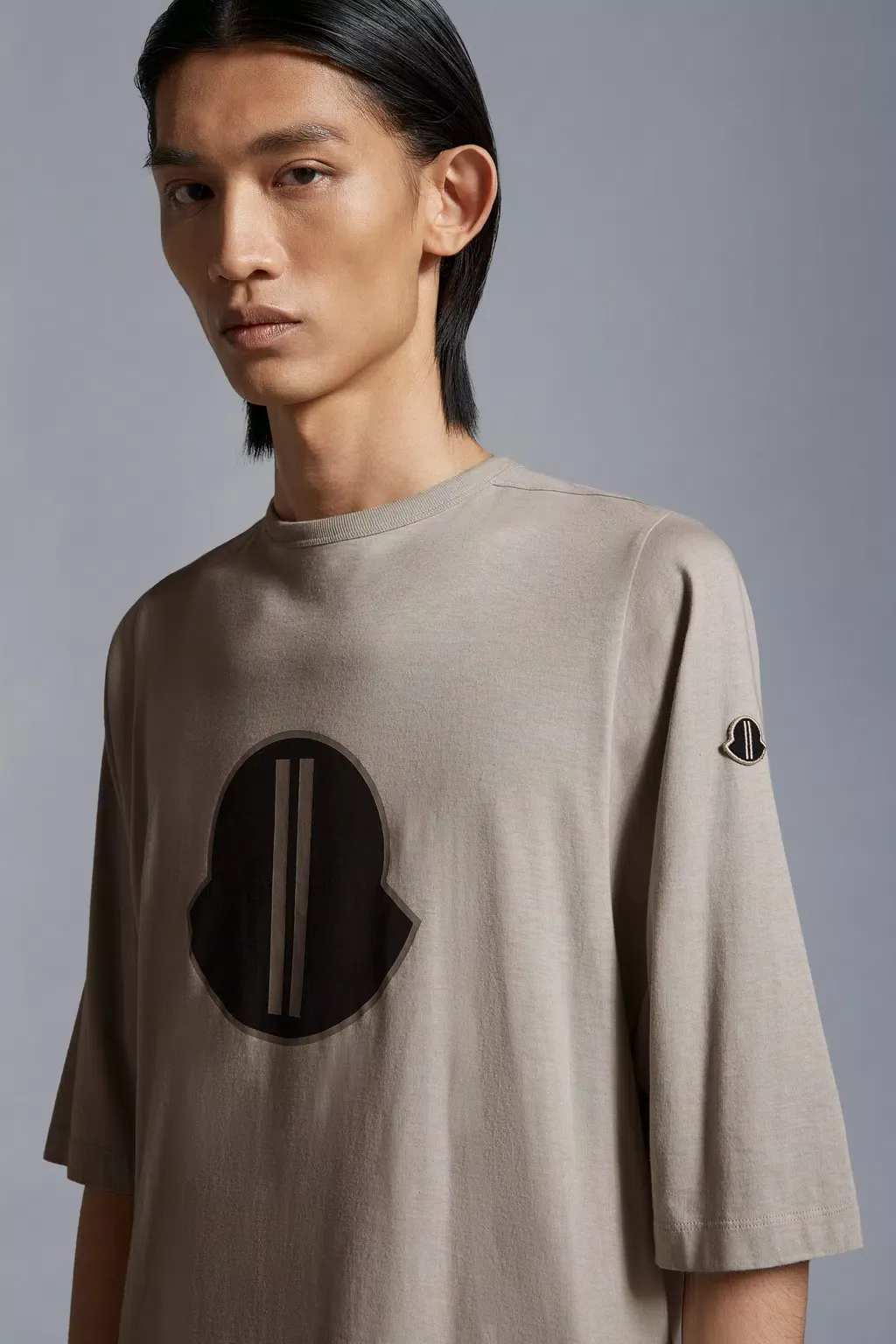 MONCLER  |MONCLER + RICK OWENS LOGO T-SHIRT