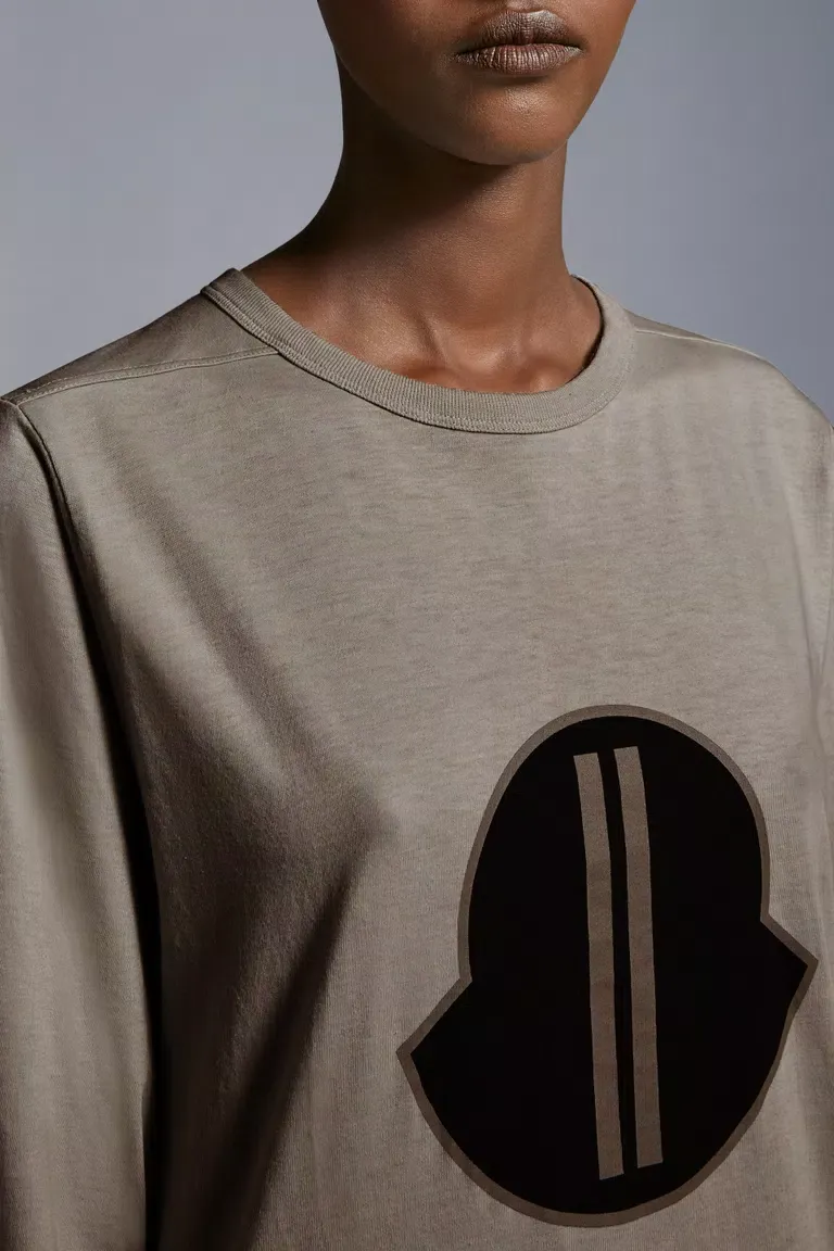 MONCLER  |MONCLER + RICK OWENS LOGO T-SHIRT