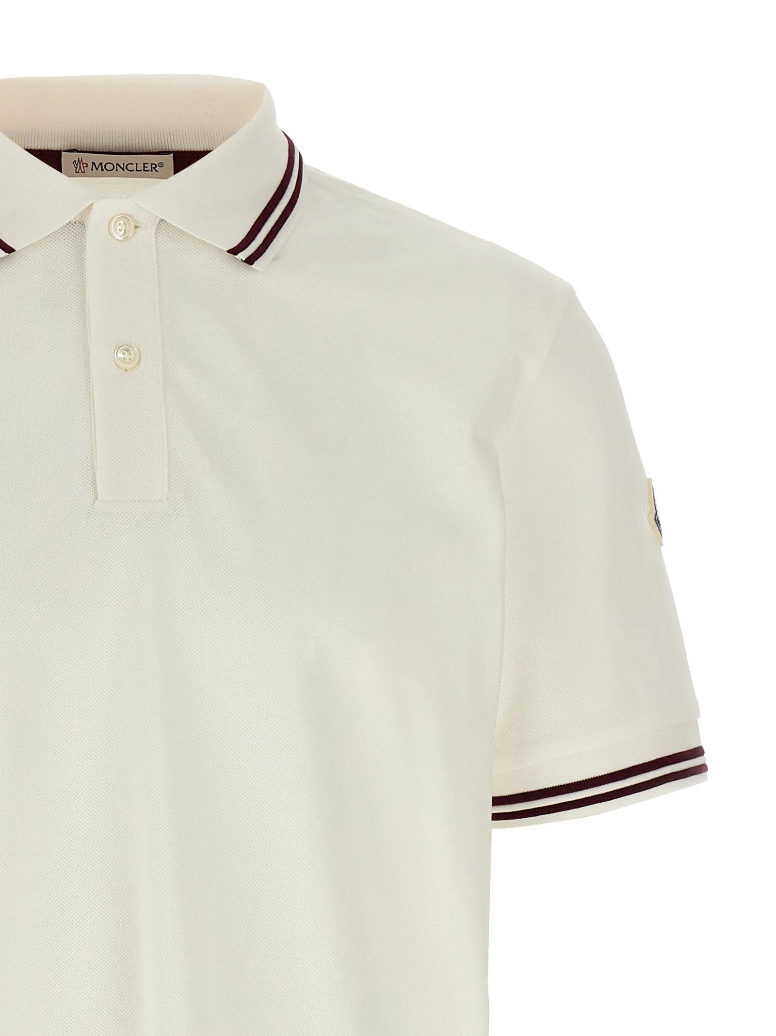 Moncler Piqué Polo Shirt