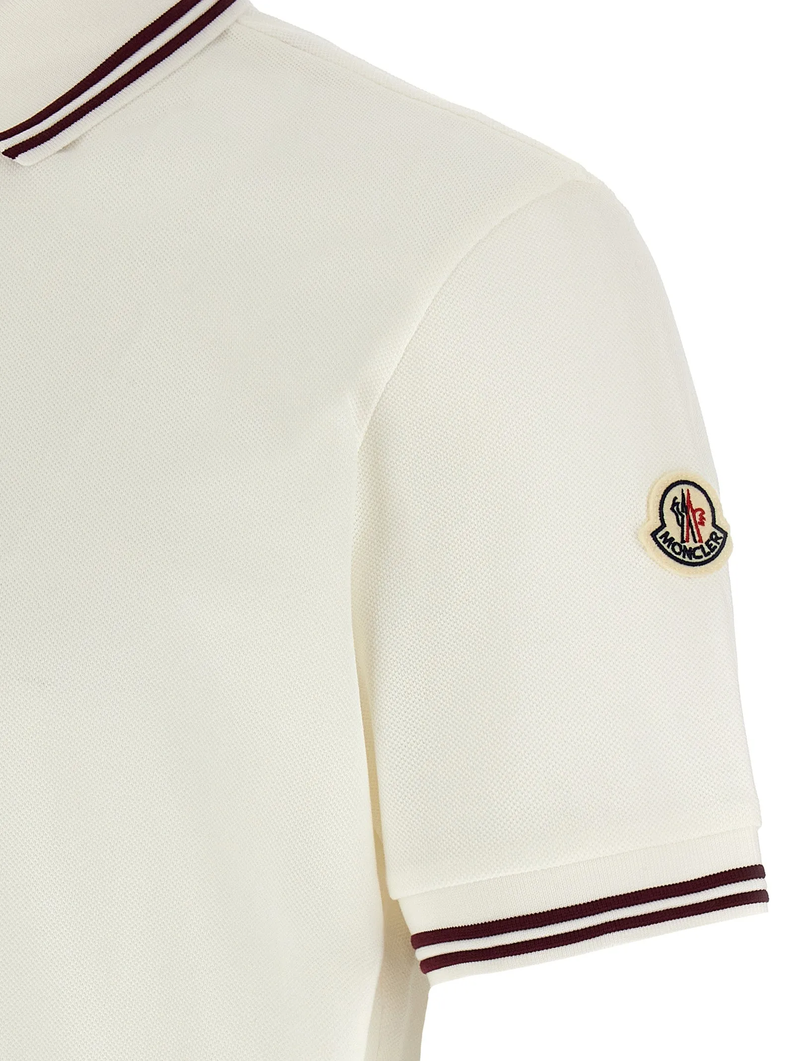 Moncler Piqué Polo Shirt