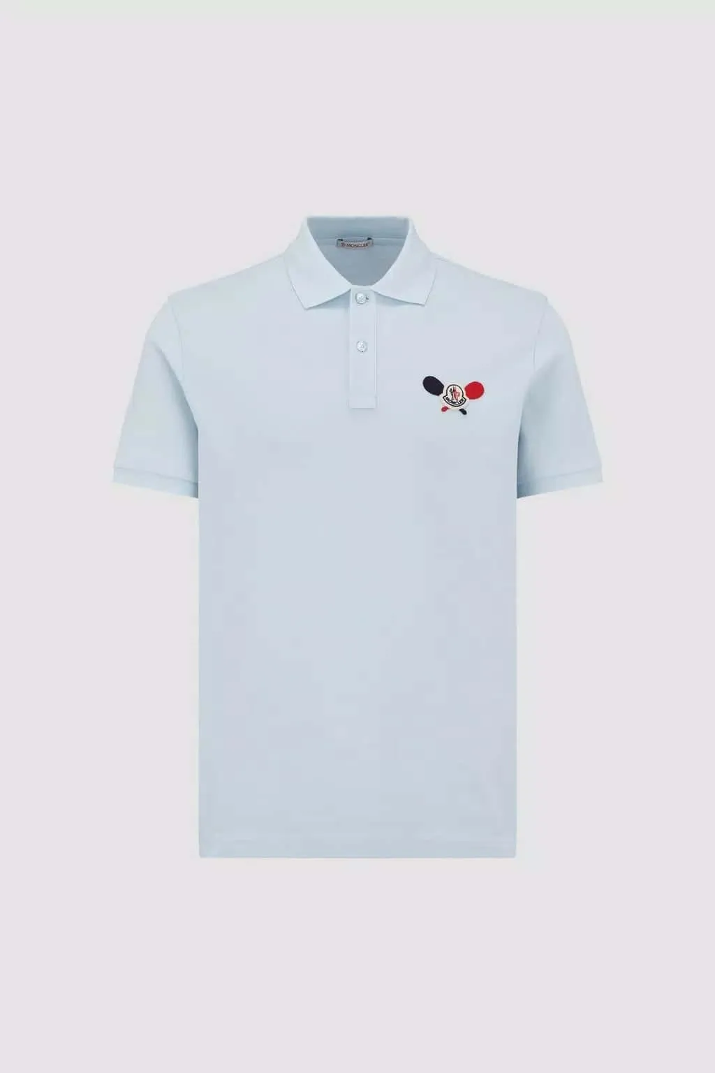 MONCLER  |Tennis Logo Patch Polo Shirt